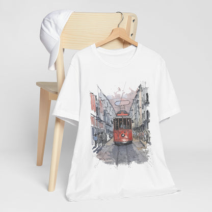 Tram of Istanbul | Water-colour T Shirt