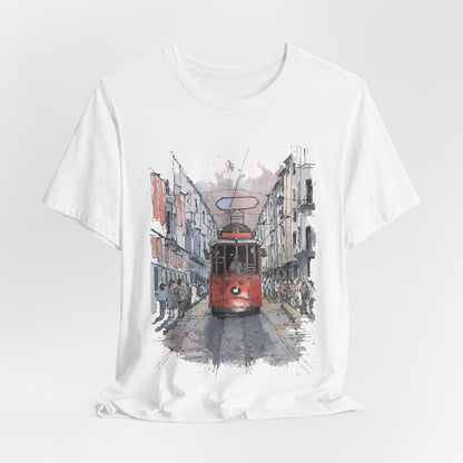 Tram of Istanbul | Water-colour T Shirt