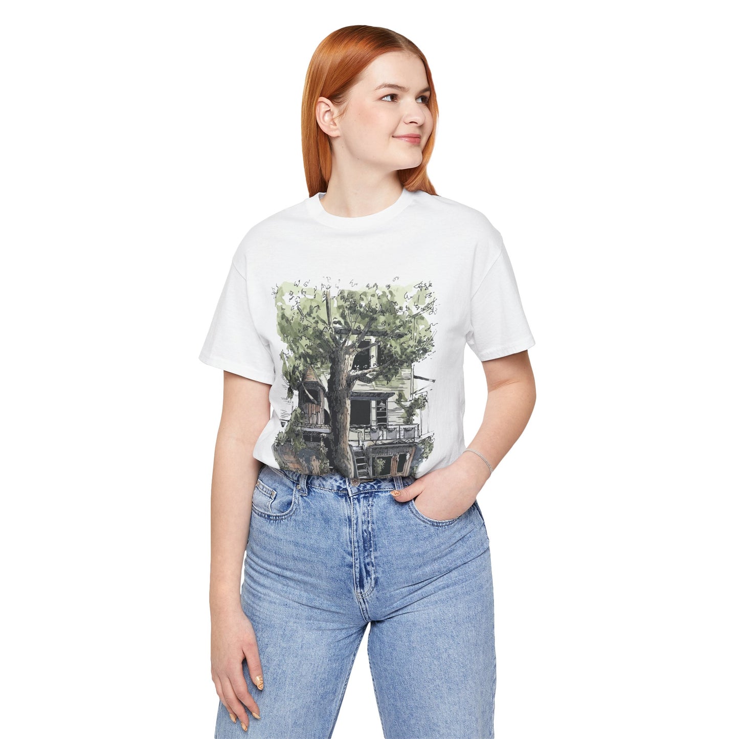 Her House | Water-colour T Shirt